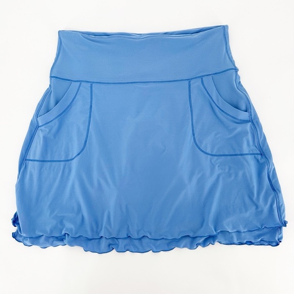 NWT Peter Millar Skort Pockets Periwinkle Blue - Picture 2 of 6